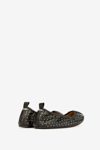 Ballerines en cuir clouté Belna