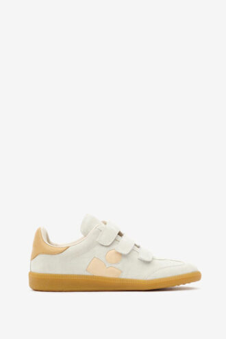 Baskets basses Beth en cuir de veau et daim