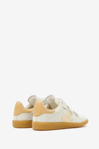 Baskets basses Beth en cuir de veau et daim