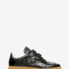 Baskets basses en cuir gaufré Beth Baskets basses en cuir gaufré Beth