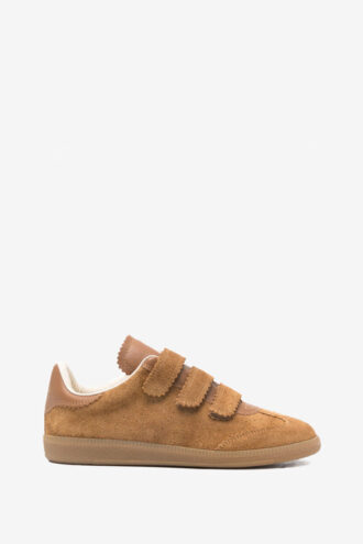 Baskets basses en daim et cuir Beth