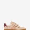 Baskets basses en daim et cuir Beth