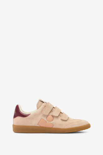 Baskets basses en daim et cuir Beth