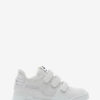 Baskets basses Oney en cuir velours