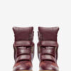Baskets à talons compensés en cuir Bekett