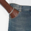 Be Happy Bracelet en laiton ouvragé Be Happy Bracelet en laiton ouvragé