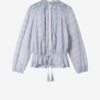 Blouse en coton et dentelle florale Polly Blouse en coton et dentelle florale Polly