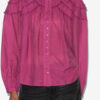 Blouse en coton froncée Christa Blouse en coton froncée Christa
