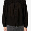 Blouse en coton froncée Christa Blouse en coton froncée Christa