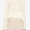 Blouse en crêpe plissé Carolia Blouse en crêpe plissé Carolia