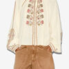 Blouse en gaze brodée Lynne Blouse en gaze brodée Lynne