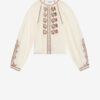 Blouse en gaze brodée Lynne Blouse en gaze brodée Lynne
