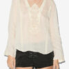 Blouse en ramie brodée Luna Blouse en ramie brodée Luna
