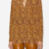Blouse en soie imprimée Sima Blouse en soie imprimée Sima