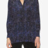Blouse en soie imprimée Sima Blouse en soie imprimée Sima