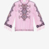 Blouse en soie Matka brodée Zelda Blouse en soie Matka brodée Zelda