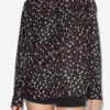 Blouse en soie à pois