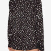 Blouse en soie à pois