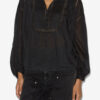 Blouse en voile de coton Disia