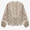Blouse en voile de coton imprimé Gayle Blouse en voile de coton imprimé Gayle