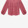 Blouse en voile de coton imprimé Salika Blouse en voile de coton imprimé Salika