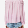 Blouse en voile de coton à volants Christa Blouse en voile de coton à volants Christa