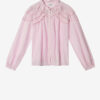 Blouse en voile de coton à volants Christa Blouse en voile de coton à volants Christa