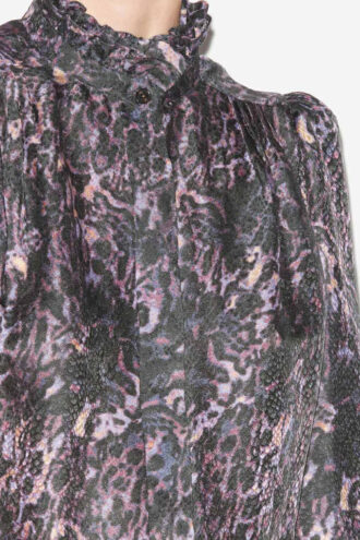 Blouse fluide imprimée Lamia Blouse fluide imprimée Lamia