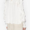 Blouse fluide Seila avec dentelle et volants Blouse fluide Seila avec dentelle et volants