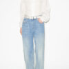 Blouse Gaia en voile de coton uni