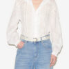 Blouse Gaia en voile de coton uni