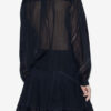 Blouse Gaia en voile de coton uni