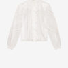 Blouse Gaia en voile de coton uni
