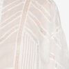 Blouse Gelma en voile de coton uni et dentelle Blouse Gelma en voile de coton uni et dentelle