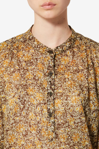 Blouse Maria en voile de coton biologique Blouse Maria en voile de coton biologique