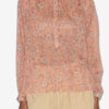 Blouse Maria en voile de coton imprimé