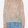Blouse Maria en voile de coton imprimé Blouse Maria en voile de coton imprimé