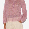 Blouse Maria en voile de coton imprimé Blouse Maria en voile de coton imprimé