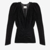 Blouse Marlin en velours brûlé Blouse Marlin en velours brûlé