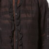 Blouse Peline en coton et dentelle florale Blouse Peline en coton et dentelle florale