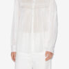 Blouse Plalia en voile de coton froncé Blouse Plalia en voile de coton froncé