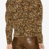 Blouse plissée Zarga en soie imprimée Blouse plissée Zarga en soie imprimée