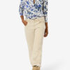 Blouse Rusak en soie imprimée roses