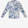 Blouse Rusak en soie imprimée roses
