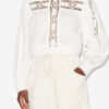 Blouse Valmira en coton et lin mélangés Blouse Valmira en coton et lin mélangés