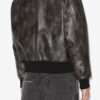 Blouson aviateur en simili cuir Crisley