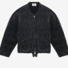 Blouson bomber Abelina en velours dévoré Blouson bomber Abelina en velours dévoré