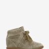 Bobby Sneakers compensées en cuir de veau suédé Bobby Sneakers compensées en cuir de veau suédé