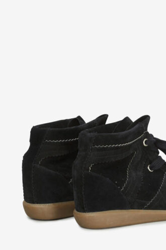 Bobby Sneakers compensées en cuir de veau suédé Bobby Sneakers compensées en cuir de veau suédé