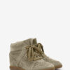 Bobby Sneakers compensées en cuir de veau suédé Bobby Sneakers compensées en cuir de veau suédé